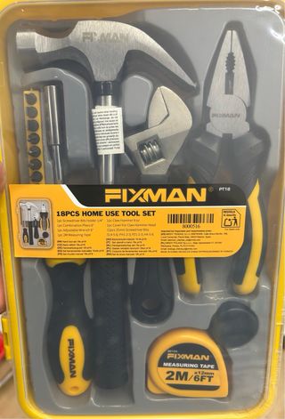 Kit Herramientas Fixman 18 Piezas