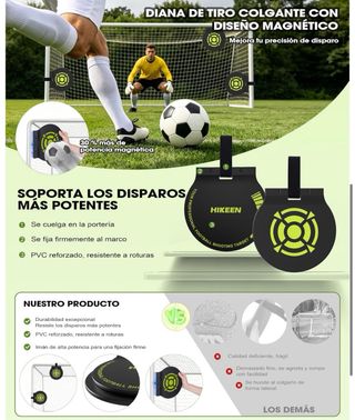 NUEVO! 4 Dianas Magnéticas Fútbol