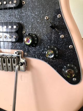 Guitarra Jet modificada David Gilmour Mod