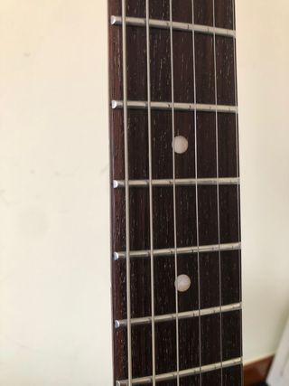 Guitarra Jet modificada David Gilmour Mod