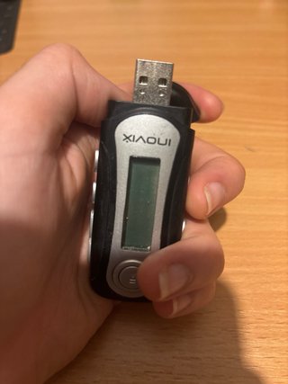 MP3 XIAOUI Preto/Prata