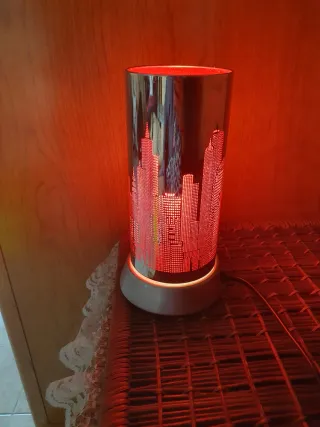 Lámpara diseño ciudad