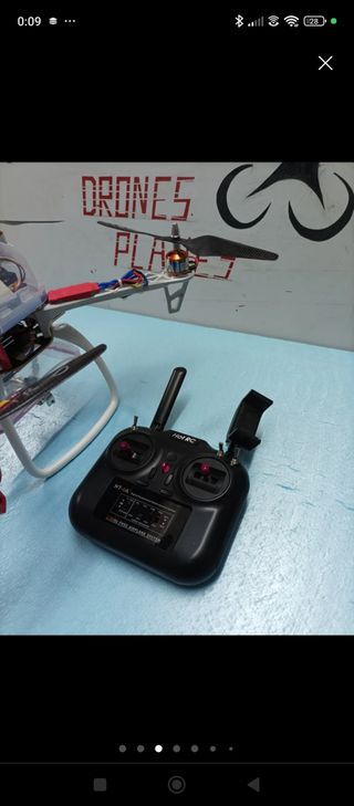 Dron GPS para pesca cetrería o video...
