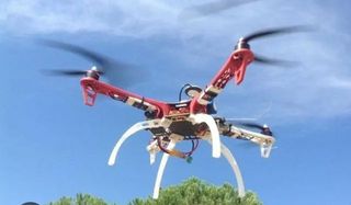 Dron GPS para pesca cetrería o video...