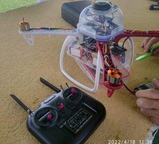 Dron GPS para pesca cetrería o video...