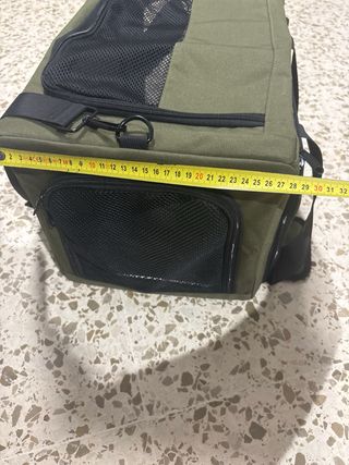 Bolso transportín extensible lados verde