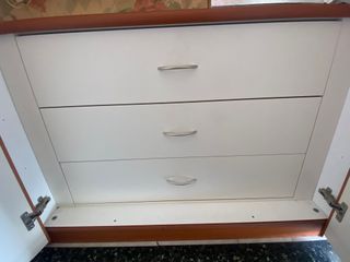 Armadio 6 ante con cassetti e specchio