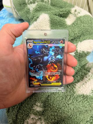 Carta Pokémon Mega Charizard X EX en español