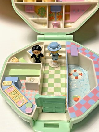 Polly Pocket Vintage 1989 Scuola completa Bluebird