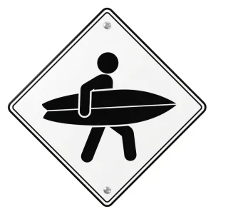 Pegatinas Camper Surf Coche Decorativas