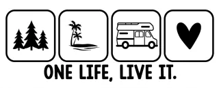 Pegatinas Camper Surf Coche Decorativas
