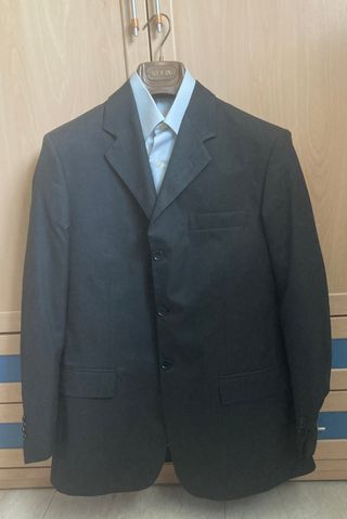 Traje negro Davide Perna + Camisa + funda