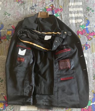 Traje negro Davide Perna + Camisa + funda