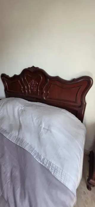 Cabecero Cama Clásico Madera 1,50m
