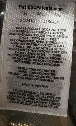 Chaqueta Columbia White Out Hooded XL