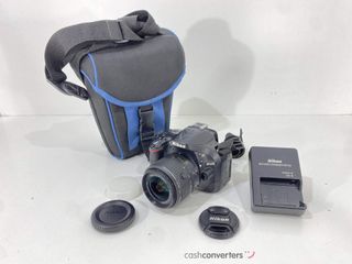 camara digital reflex nikon d5200+af-s dx 18-55mm 1:3.5-5.6g vr ii