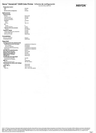 Impresora Xerox VersaLink C620
