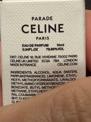 Perfume Parade Celine 10 ml
