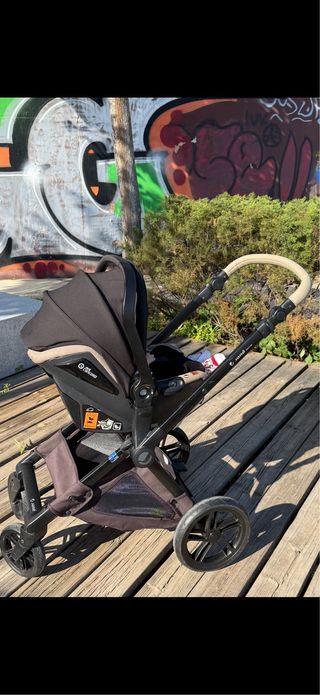 Carro bebé Jane muum 2 piezas koosR1 color beige