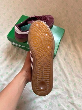 Adidas x Sporty & Rich Zapatillas Burdeos