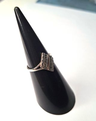 Anillo Vintage Plata y Oro Rosa