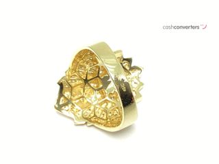 anillo oro 18k con piedra con circonita