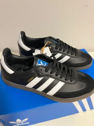 Adidas Samba Talla 36 Negras Blancas