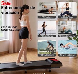 Cinta de Correr 2.5HP Plegable Silenciosa