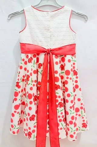 VESTIDO INFANTIL AMAPOLAS