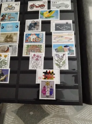 Sellos Alemania 1983,todos los emitidos,usados.