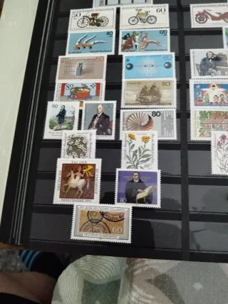 Sellos Alemania 1983,todos los emitidos,usados.