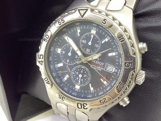 reloj pulsera caballero viceroy titanium chronograph alarm