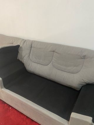Sofá 3 Plazas + Sofá 2 Plazas Gris