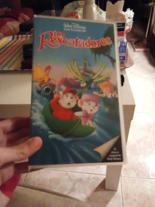 VHS Los Rescatadores Clásicos Disney