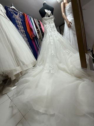 Vestido de Novia Sirena Encaje