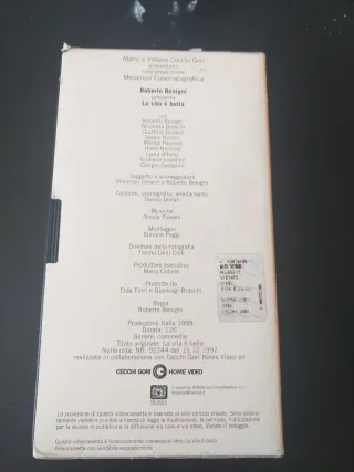 VHS La vida es bella