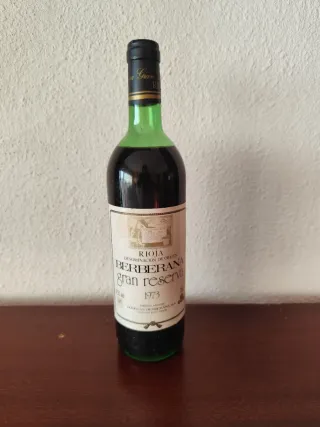 5 Botellas Colección: Pesquera, Berberana, Riojas