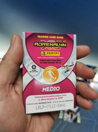 ADRENALYN , 13 cartas, diamantes, año temporada: 2021 2022, panini