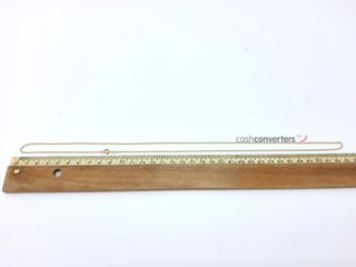 cadena oro 18k 33cm