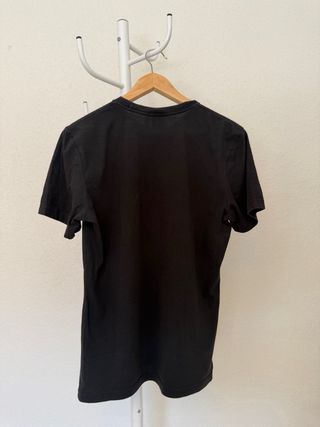 Camiseta Adidas Negra y Verde Talla M