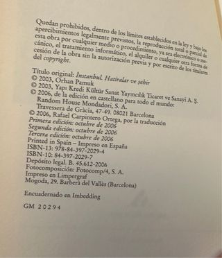 Estambul: Ciudad y recuerdos (Spanish Edition)