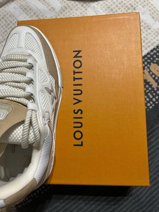 Louis Vuitton Sneakers Beige/Bianco Nuove