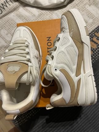 Louis Vuitton Sneakers Beige/Bianco Nuove