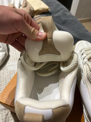 Louis Vuitton Sneakers Beige/Bianco Nuove