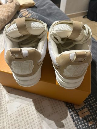 Louis Vuitton Sneakers Beige/Bianco Nuove
