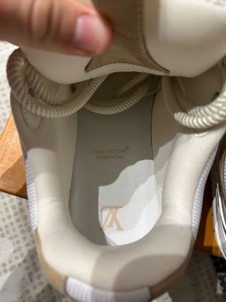 Louis Vuitton Sneakers Beige/Bianco Nuove