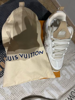Louis Vuitton Sneakers Beige/Bianco Nuove