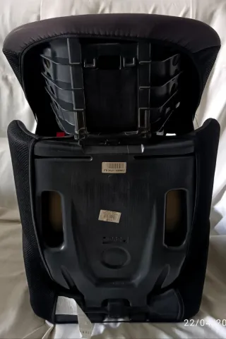 Silla coche grupo 2/3 Nania gris y negro