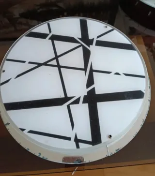 Candeeiro de Teto Moderno Vidro e Metal