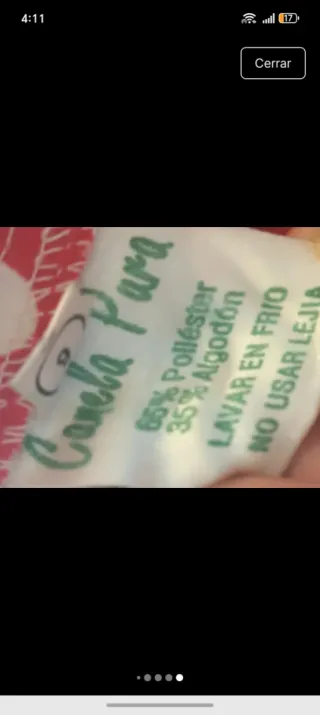 Traje de Flamenca Rojo y Blanco talla 6